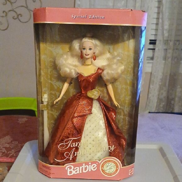 Barbie Special Edition Target Anniversary Doll - Red and White - Picture 1 of 5